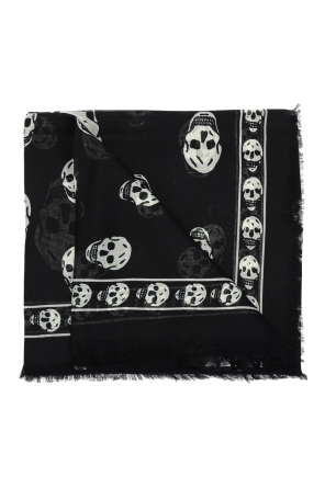 Alexander McQueen Scarf with logo | Men's Accessories | Vitkac